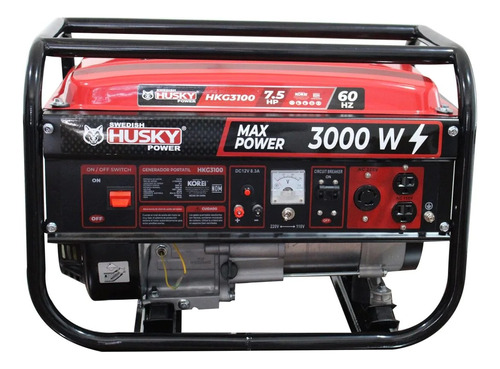 Generador Planta De Luz A Gasolina Portatil Industrial Husky