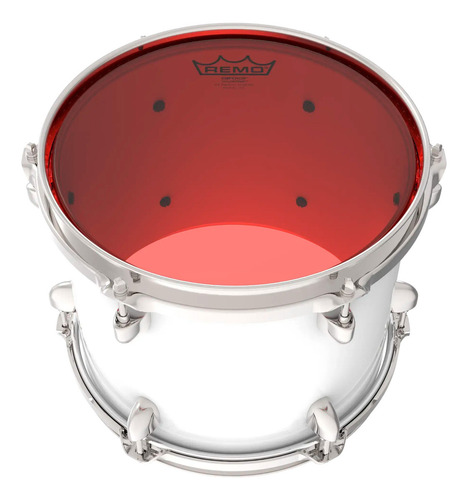 Parche Remo Be-0313-ct-rd Colortone 13 Pulgadas Emperor Rojo