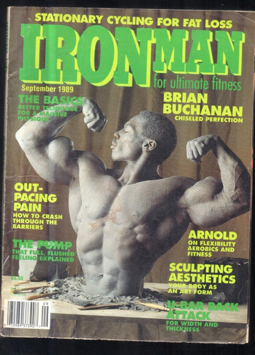 Ironman Revista Inglés Septiembre  1989 Usada