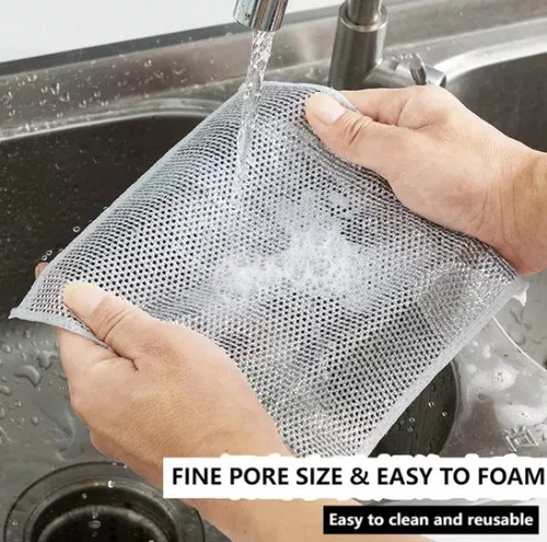Trapo De Metal Multiusos Para Limpieza De Cocina De 30 Pieza