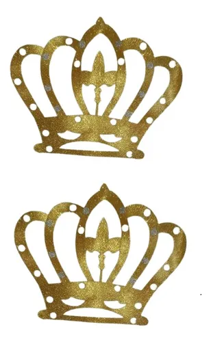 comprar Coronas Brillantes Goma Eva 50 Cm Cartel Princesas Carroza