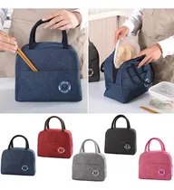 Comprar Lonchera Bolso Vianda Termico Impermeable Bolsillo Comida 
