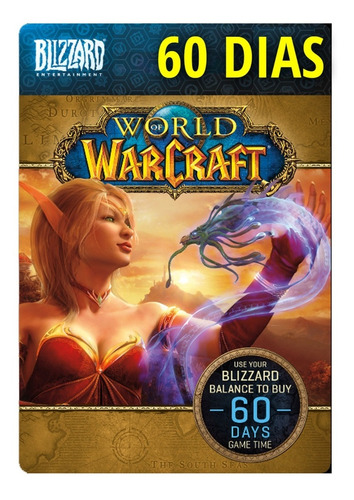World Of Warcraft 60 Dias Tiempo De Juego 