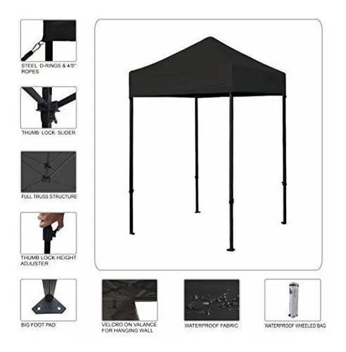 Carpa Desplegable Eurmax De 5 X 5 Ez, Toldo Instantáneo Para