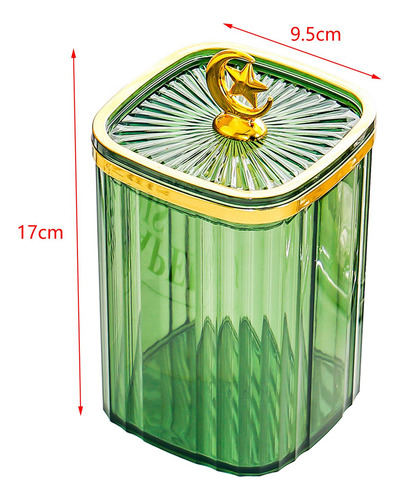 Tarro De Almacenamiento De Cocina, Contenedor De Verde