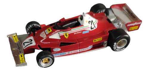 Ferrari 312 T2 1977 Gilles Villeneuve 1/43 Salvat 
