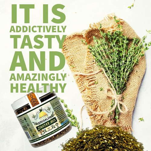 Mezcla De Especias Jerusalem Zaatar De Julian's Valleys | Fa