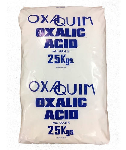 Acido Oxálico 5 Kg, Sal De Limón.  100% Puro Calidad!