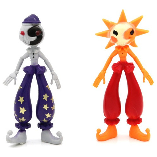 2pcs Fnaf Sundrop Moondrop Figura Juguete Navidad Regalo