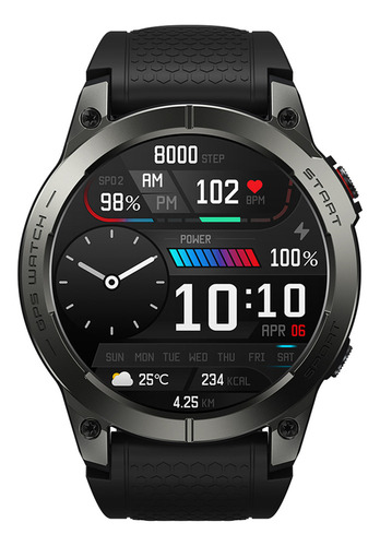 - Reloj Deportivo Con Pulsera Inteligente Zeblaze Stratos 3