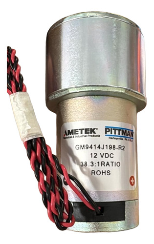Motor De Engrenagem Ametek Pittman Gm9414j198-r2, 12 Vdc