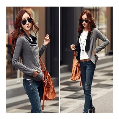 Chaqueta de tela mujer discount