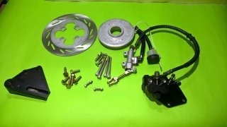 Sistema Freno Trasero Moto Universal Kit