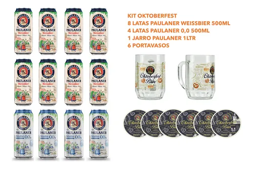 Kit Paulaner + Jarro + Portavas - mL a $42