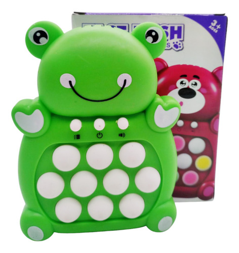 Juego Pop It Push Rana