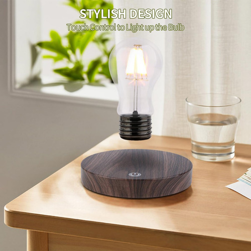 Lámpara De Levitación Magnética Led Decorativa De Escritorio Color De La Estructura Color De La Pantalla
