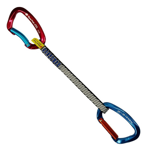 Costura Dyneema Expres 20cm Mosquetão Alpen Pass En 566 Uiaa