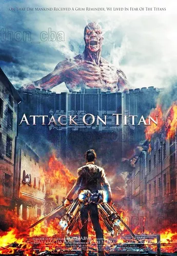Poster Ataque aos titanes 200314 Original: Compra Online em Oferta