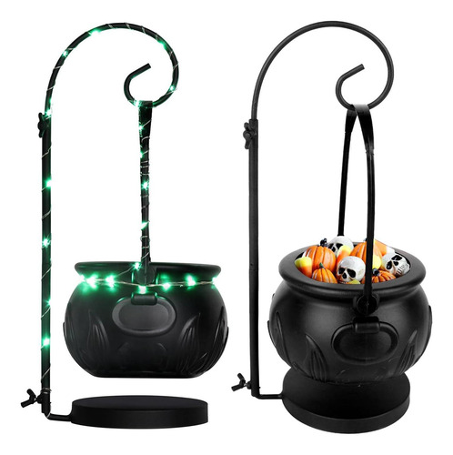 Cuenco Para Servir Dulces De Halloween Con Forma De Caldero