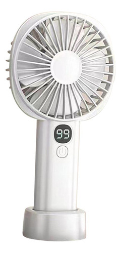 Wpd Ventilador De Mano Recargable 5 Gear Mute Soporte