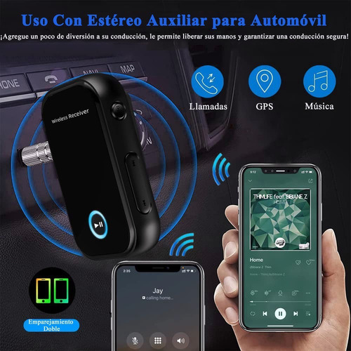 ~ Receptor Y Transmisor Bluetooth V5.0 De Audio