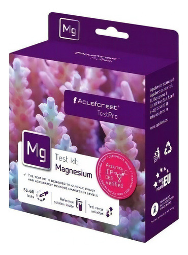 Prueba de magnesio Aquaforest - Magnesio- Mg Test Pro