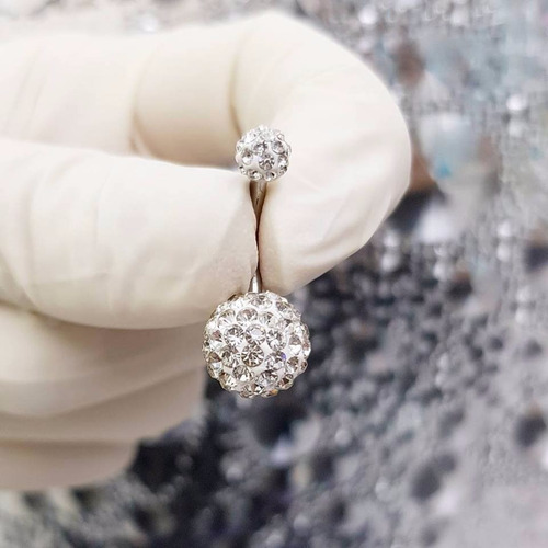 Imagen 2 de 2 de Piercing Ombligo Bola De Fuego Grande Piercing Argentina ®
