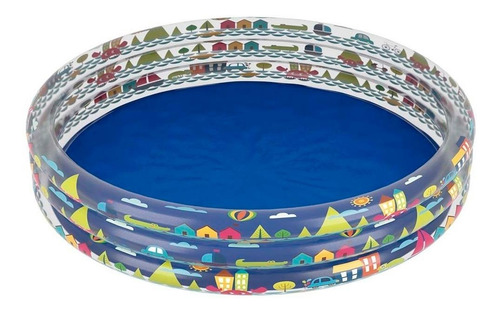 Imagem 1 de 1 de Piscina Inflável redonda Mor 001784 de 1.52m x 30cm 450L azul