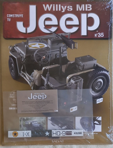 Jeep Willys Mb Para Armar Esc. 1/8 Salvat Varios Números