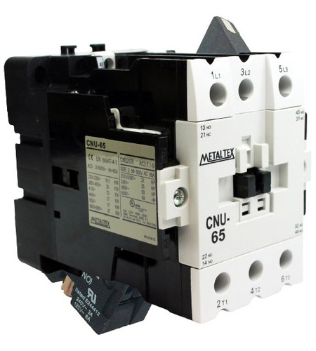 Contactor P/circuito Electrico, Metaltex Cnu-65 220 V