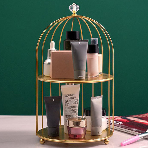 2x Caja De Pájaros Organizador De Perfumes Titular De