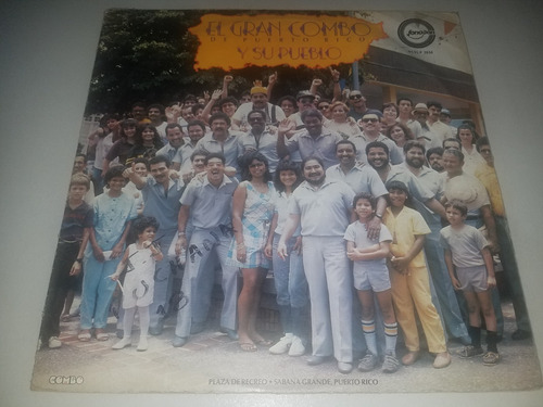 Lp Vinilo Disco Vinyl El Gran Combo Y Su Pueblo Salsa