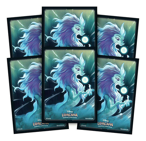 Disney Lorcana Sleeves Card Sisu Dragon 65 Ra 6 Madtoyz