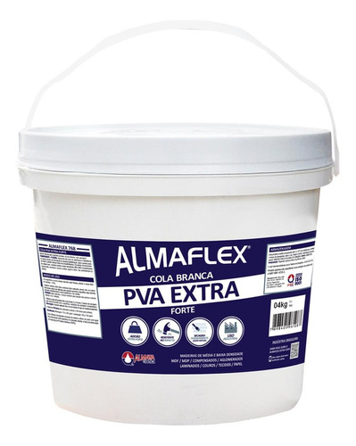 Cola Branca Almaflex Pva Extra 4kg 768  415