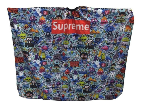 Capa Peluqueria Para Barbero Corte De Pelo Diseño Supreme