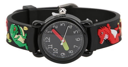 Reloj Para Niños Con Patrón De Dibujos Animados Correa De P