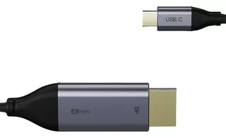 Cable 4k 60hz Usb C 3.1 Displayport Video Tv Oro - 100cm