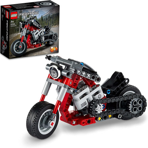 Lego® Technic Moto 2en1 Motocicleta O Chopper 163 Pzs 42132