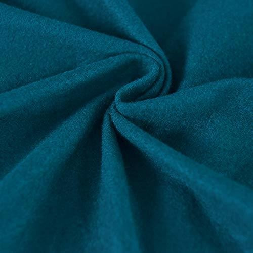 Funda De Sofa Easy-going Suave Elastica De 3 Piezas Azul