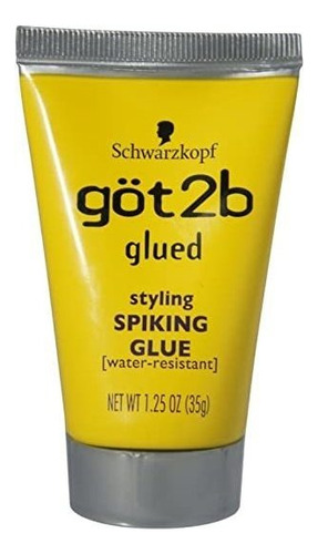 Schwarzkopf Got2b Pegado Styling Spiking Glue 1.25 Oz (paqu.