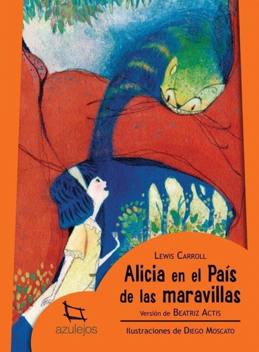 Alicia En El Pas De Las Maravillas - Azulejos Naranja