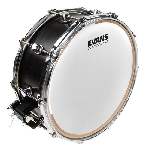 Parche Evans Redoblante Uv2 Arenado 14 Doble Capa B14uv2