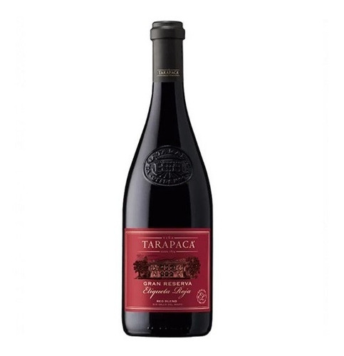 Vino Gran Reserva Tarapaca Etiqueta Roja Blend  12 Botellas