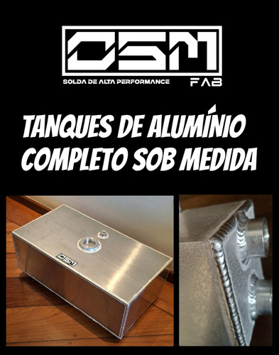 Surge Tank 2litros Aluminio Universal (turbo/aspirado)