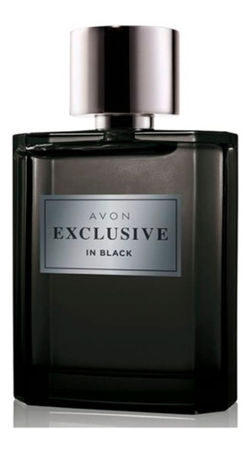 Exclusive In Black Colonia Para Hombre  Avon 75 Ml Original