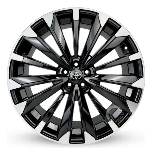Jogo de Rodas Aro 17" 5x100 Liga Leve para Toyota Corolla 2024 Pr...