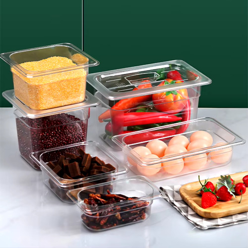 10 Cubas Plastico Transparente Média 1/2 - 10 X 33 X 27 Cm