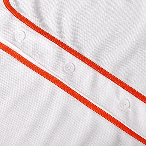 Imagen 6 de 6 de Phoneutrix Blank Plain Hip Hop Hipster Baseball Jersey Butto