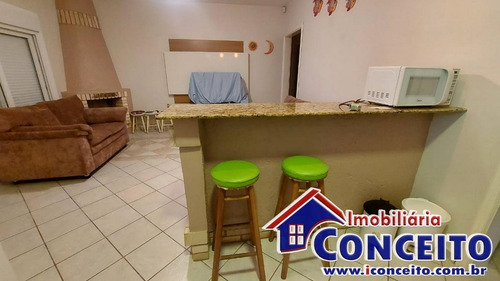 Imagem 5 de 30 de C381 - Linda Residência Em Laje A 100 Metros Do Mar Em Mariluz