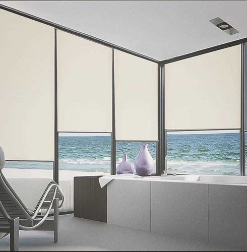 14 Cortinas Rolo Blackout 2,20 L X 1,50 A 100% Blecaute 0%